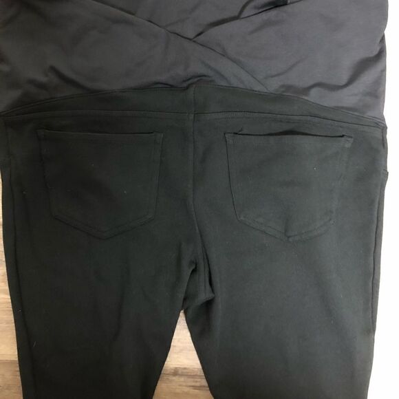 Isabel Black Maternity Pants Size L - Picture 5 of 6